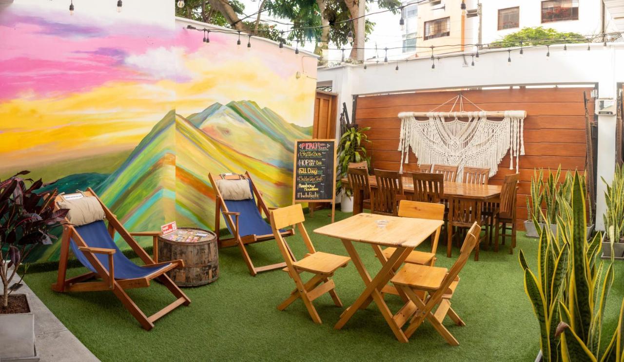 Rainbow Hostel Lima Exterior foto